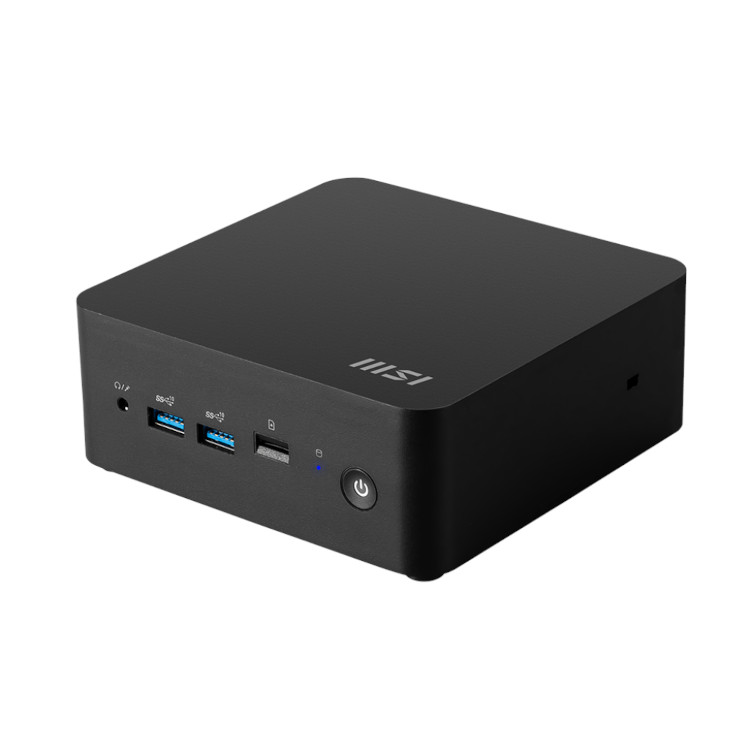 MSI Cubi NUC 1M product photo against a white background.