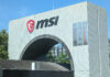 Entrance to MSI factory.