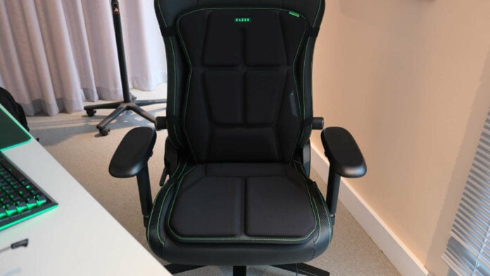 Razer Freyja haptic feedback cushion.