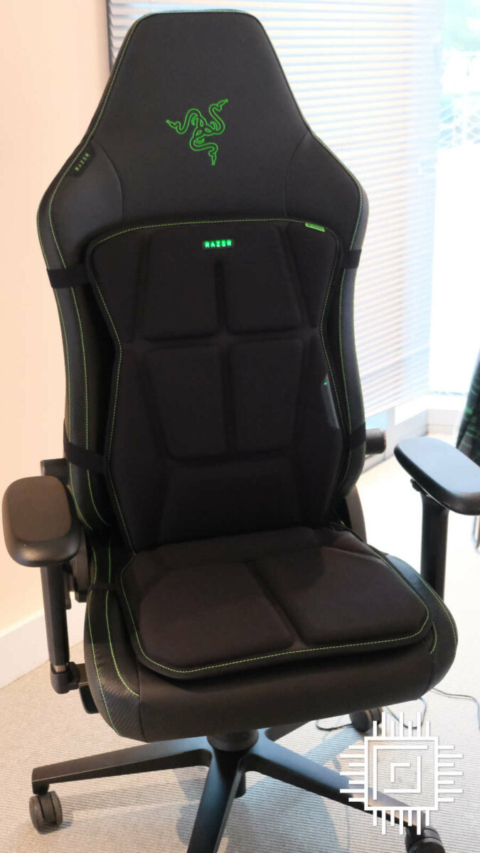 Razer’s vibrating cushion and cans shook me to my core