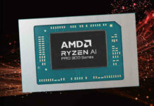 AMD Ryzen AI Pro 300 Series CPU.