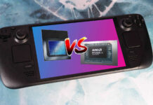 Intel and AMD fight for a gaming handheld.