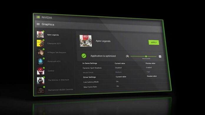 Nvidia App.