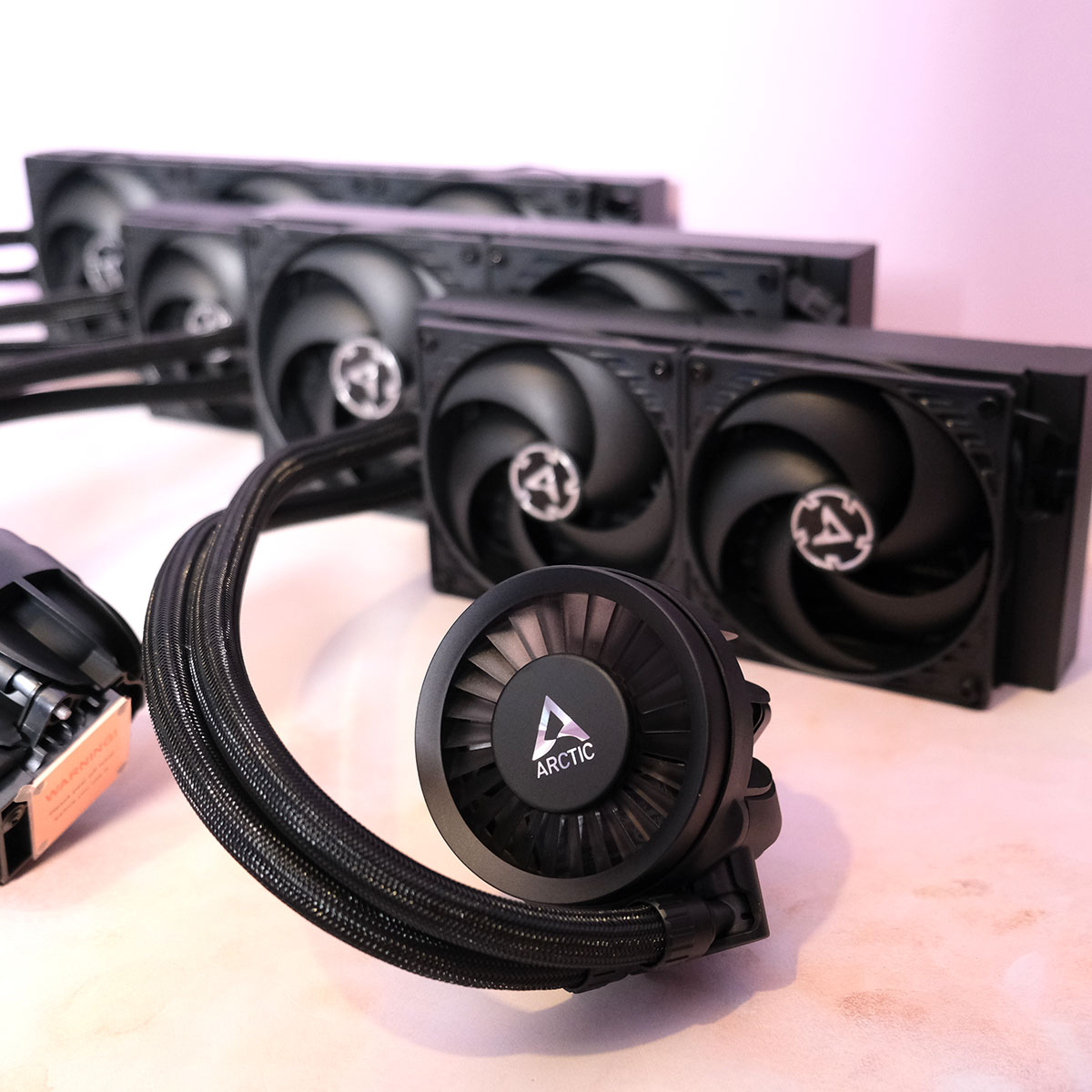 Arctic Liquid Freezer III AIO cooler lineup