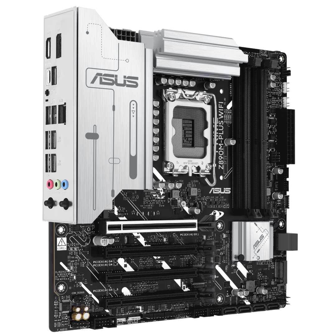 Asus Prime Z890M-Plus WiFi motherboard.