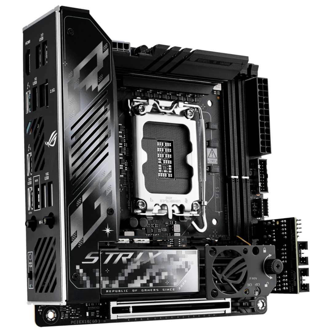 Asus ROG Strix Z890-I motherboard.