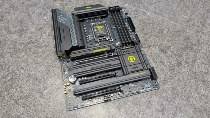 MSI MAG Z890 Tomahawk WiFi motherboard.