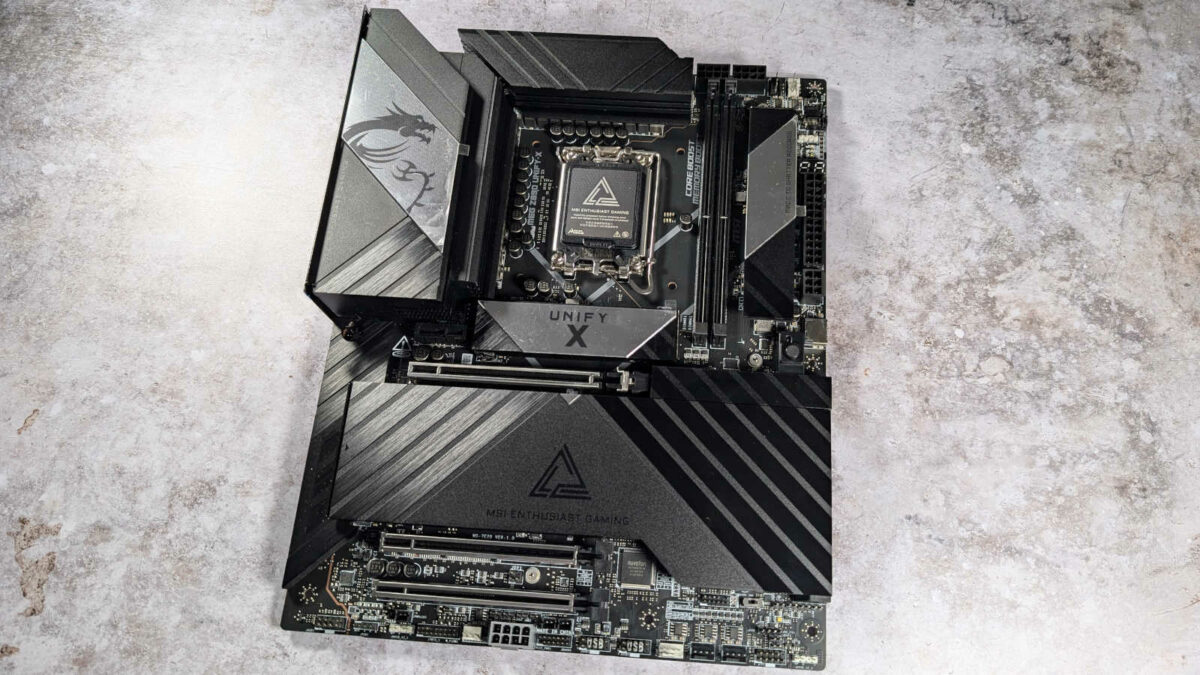 MSI MEG Z890 Unify X motherboard.