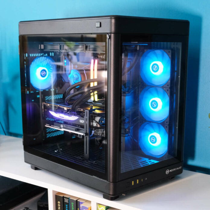 PCSpecialist Nebula Supreme R gaming PC.