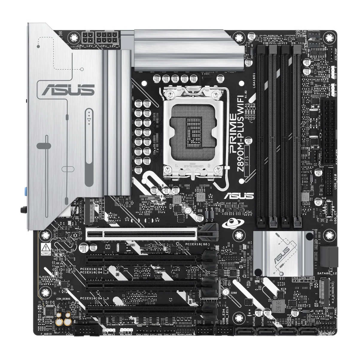 Asus Prime Z890M-Plus WiFi motherboard.