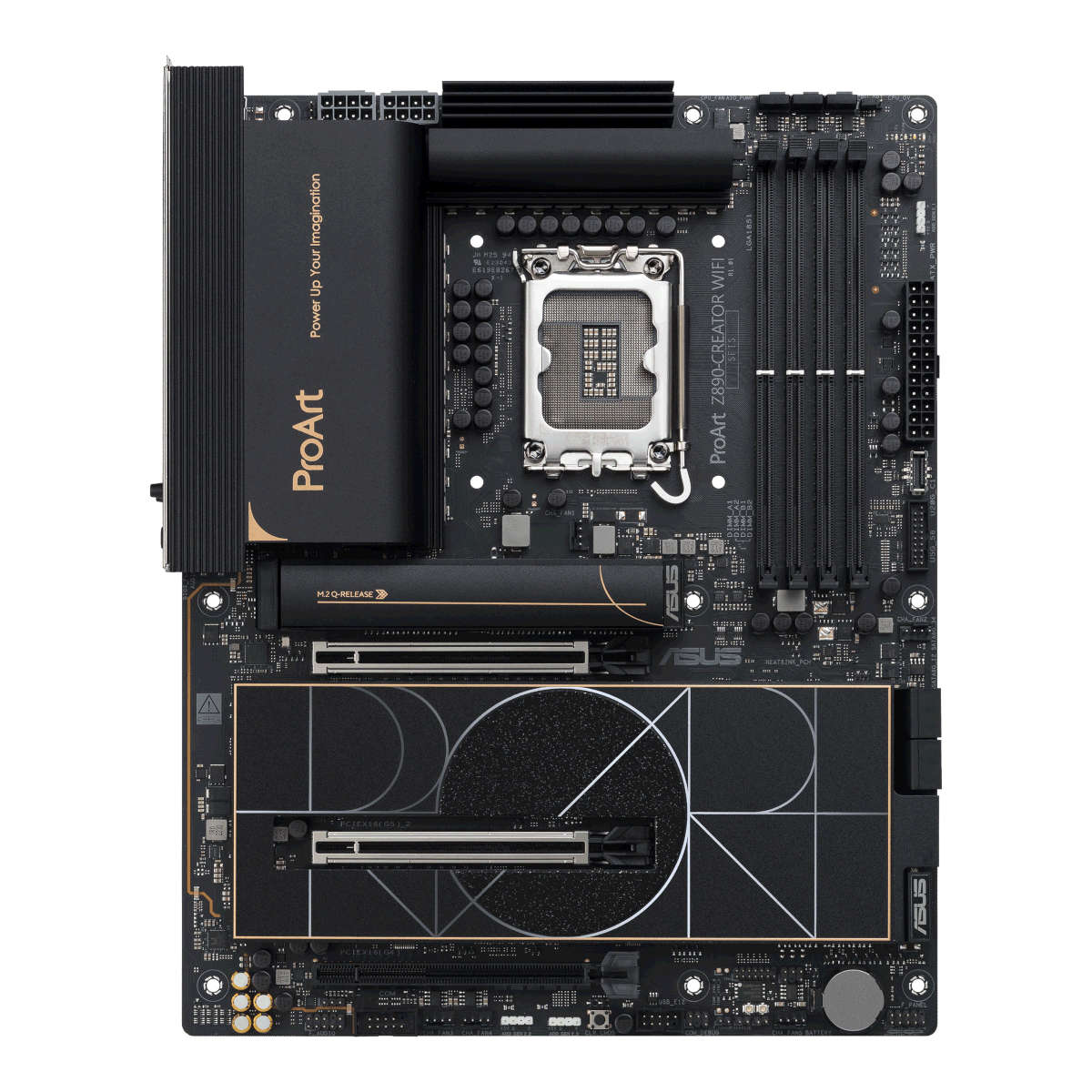 Asus ProArt Z890-Creator WiFi motherboard.