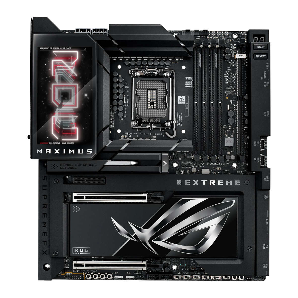 Asus ROG Maximus Z890 Extreme motherboard.