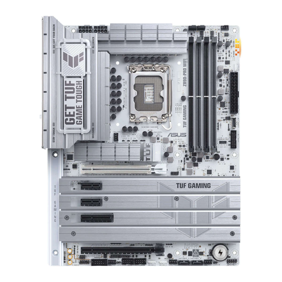 Asus TUF Gaming Z890-Pro WiFi motherboard.