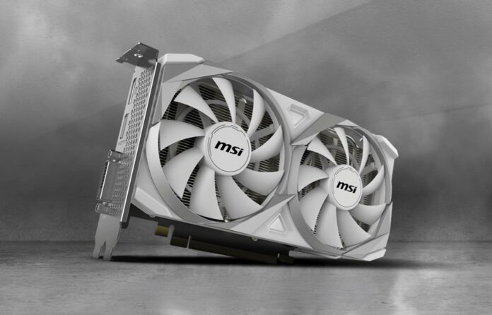 MSI GeForce RTX 3050 Ventus 2X XS White 8G OC.