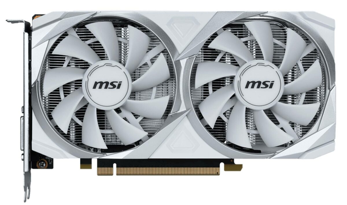 MSI dusts off GeForce RTX 3050 with surprise white Ventus model