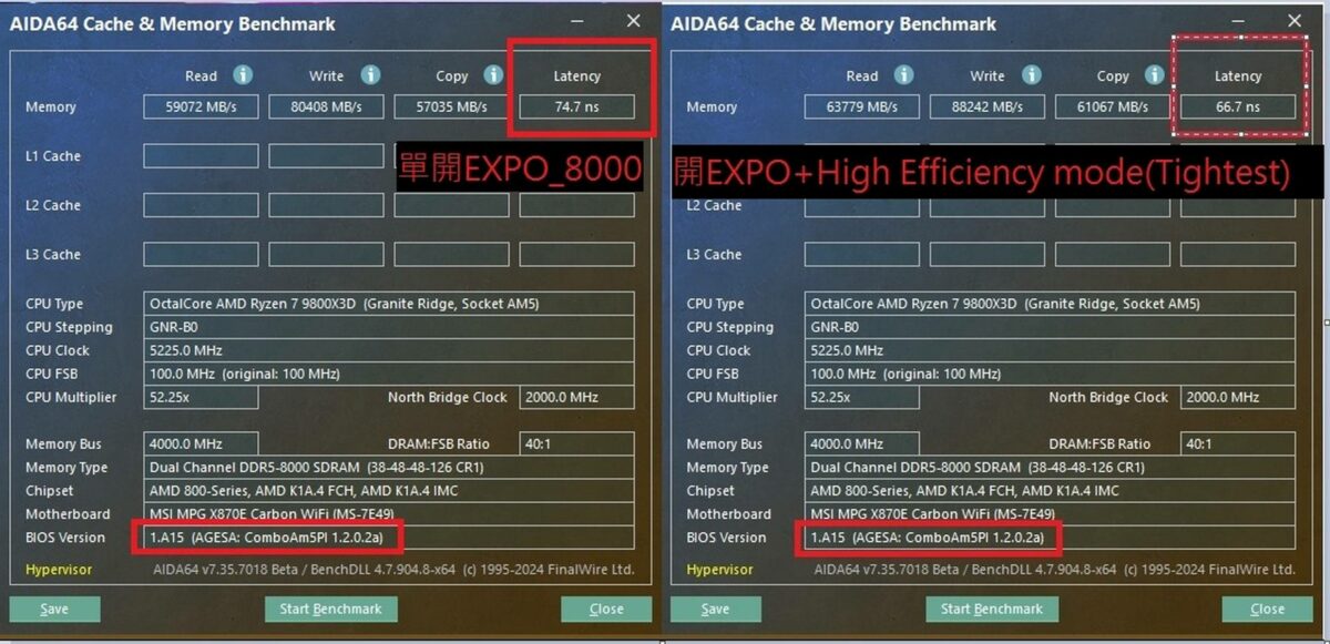 MSI Latency Killer feature returns RAM latency back to normal