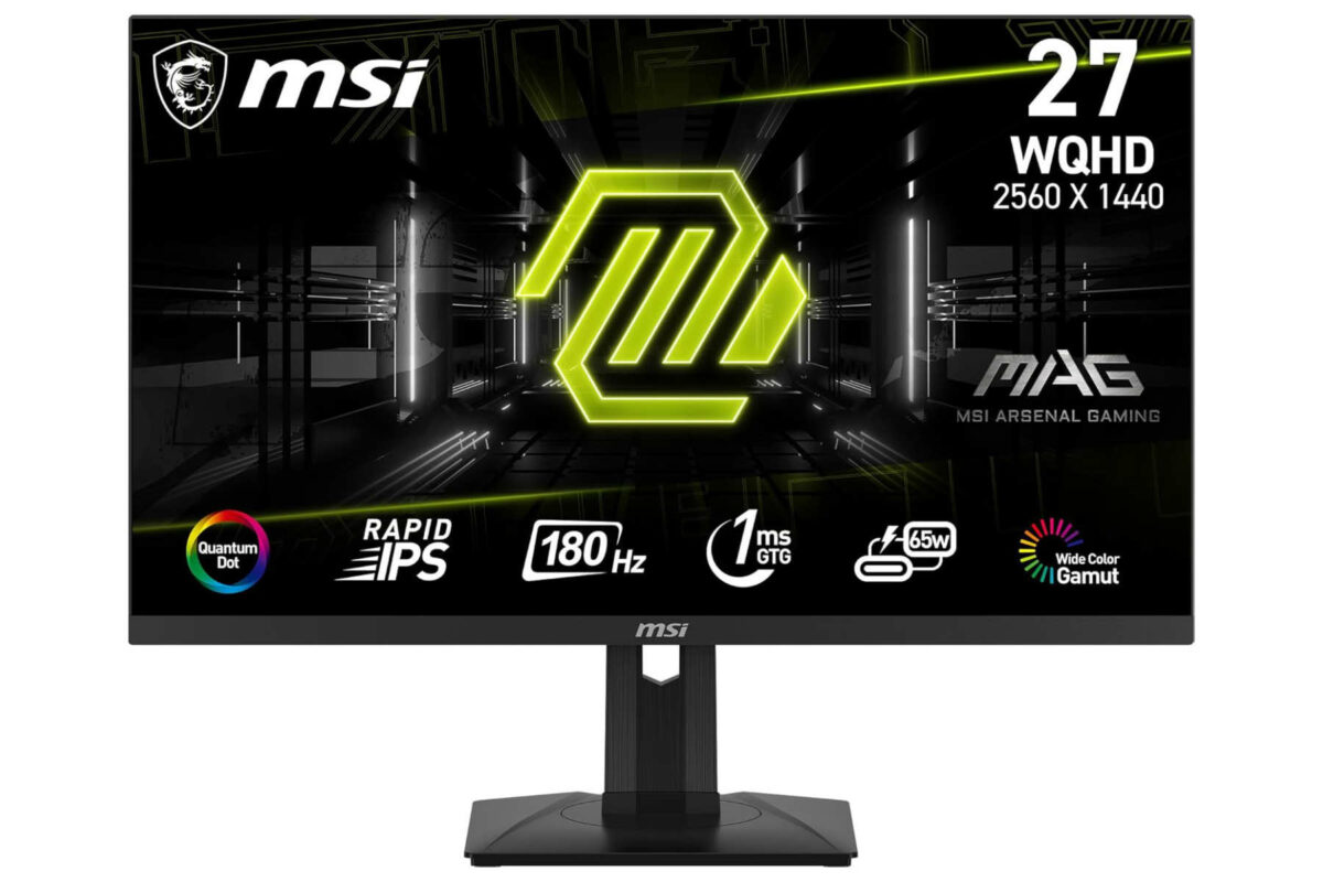 MSI MAG 274QRD QD E2 gaming monitor.