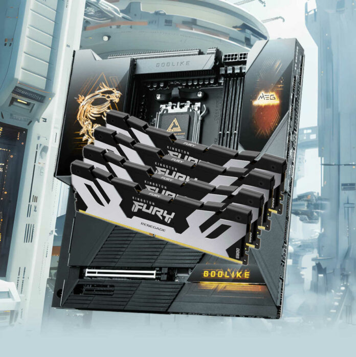 MSI X870E motherboard.