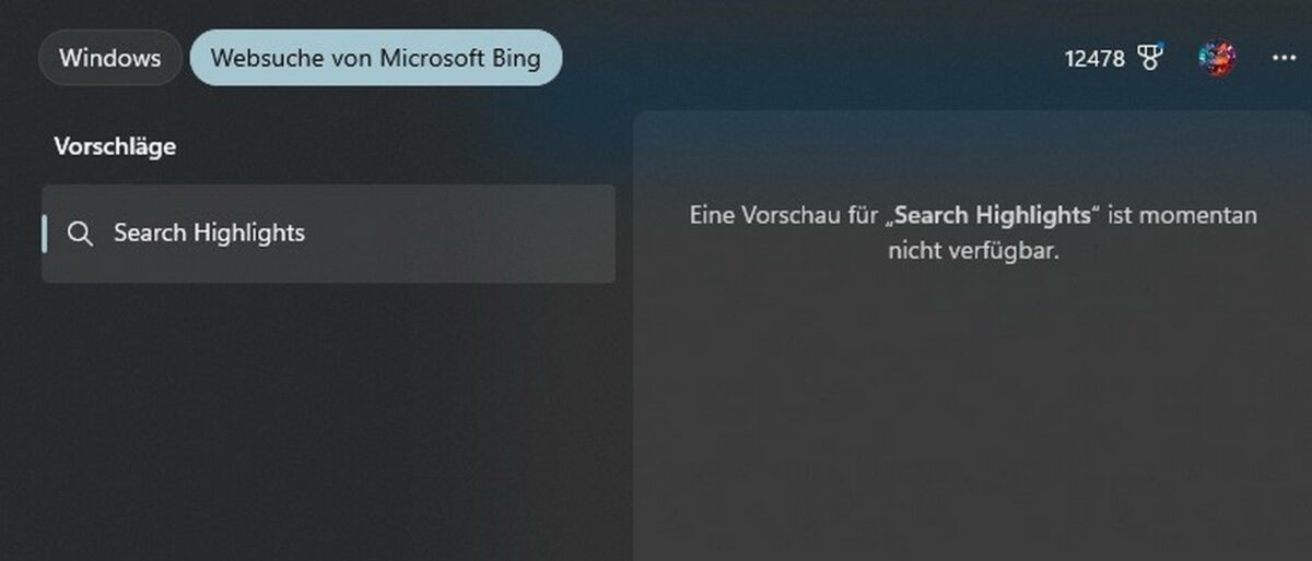 Windows 11 Search trials separate local and web results