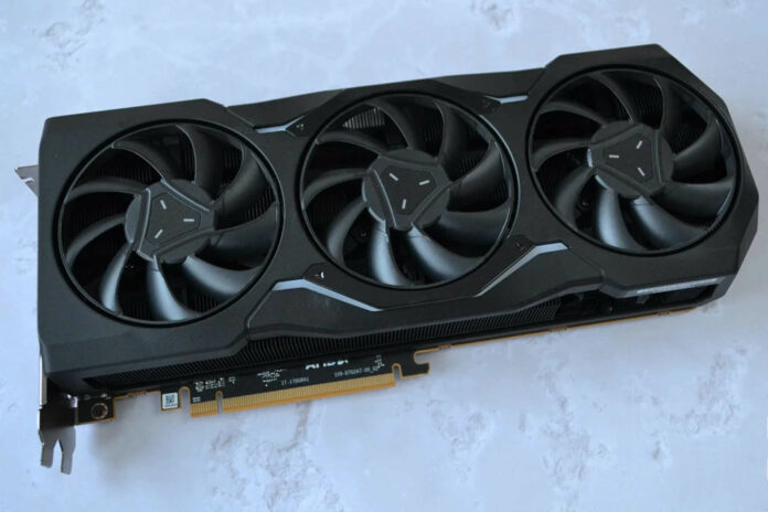 AMD Radeon RX 7900 XTX graphics card.