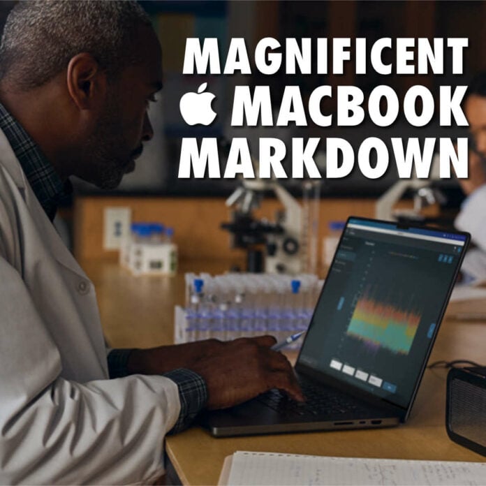 A doctor operating the 2024 Apple MacBook Pro with 