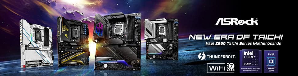 ASRock New Era of Taichi - Intel Z890 Taichi Series Motherboards