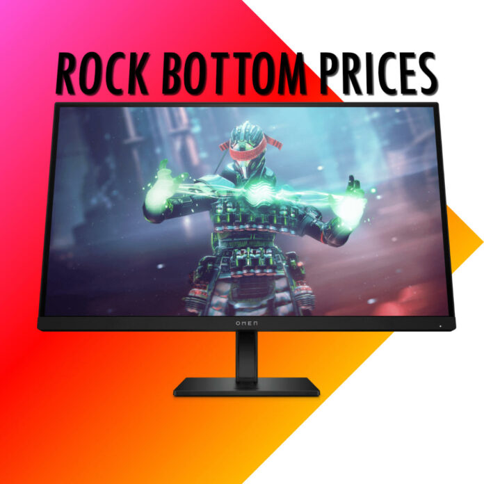 HP Omen 27k gaming monitor has rock bottom prices.