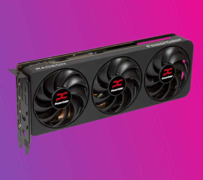 AMD Radeon RX 9070 XT graphics card.