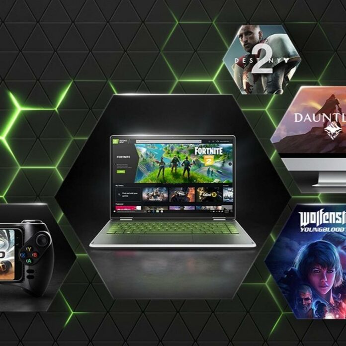 GeForce Now cloud gaming.