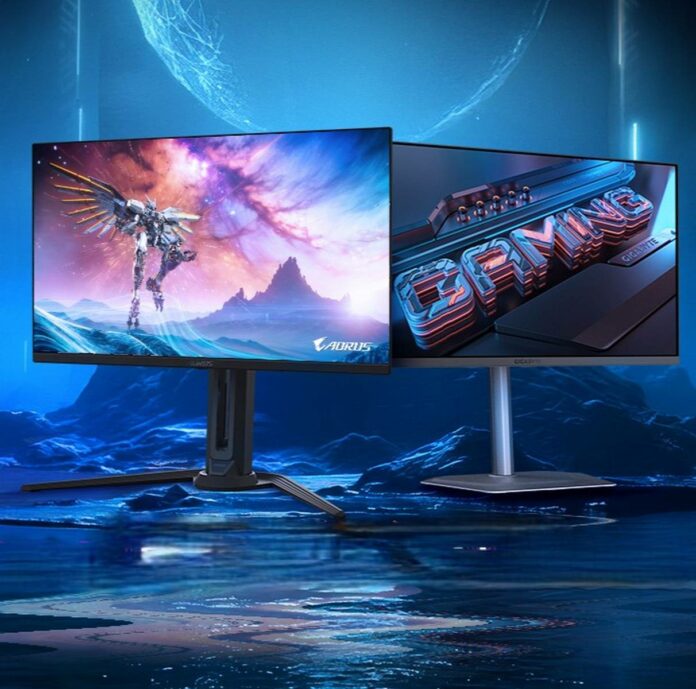 Gigabyte monitors.