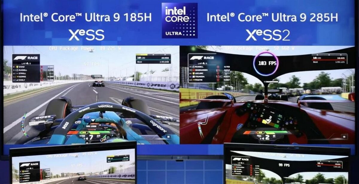 Intel XeSS 2 FG performance.