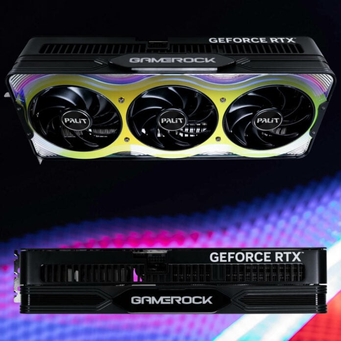 Palit Nvidia RTX 5080 graphics cards.