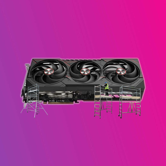 AMD Radeon RX 9070 XT graphics card.