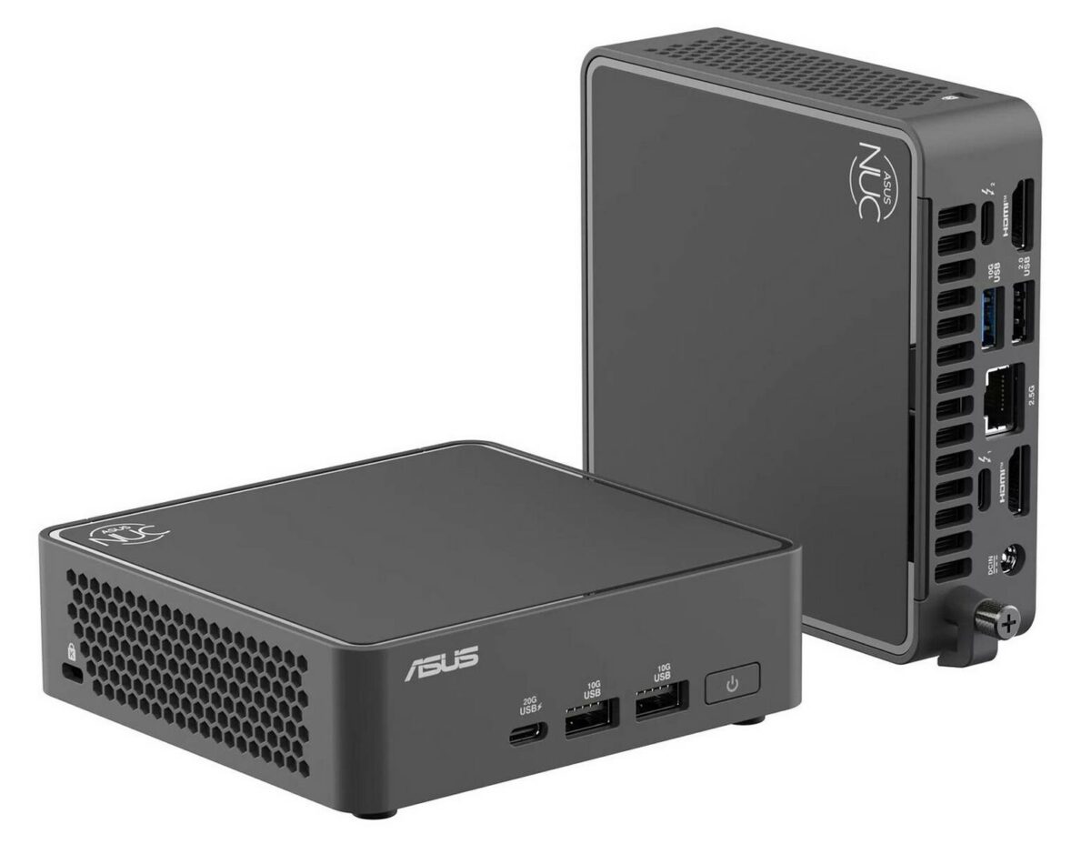 Asus NUC 15 Pro Slim Mini-PC.