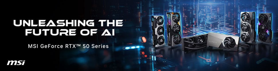 MSI GeForce RTX 50 Series - Unleashing The Future Of AI