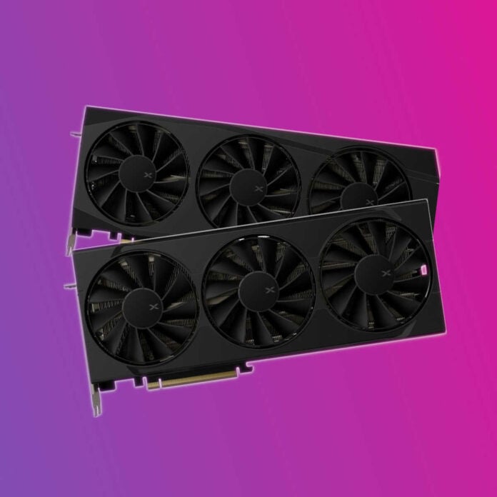 XFX AMD Radeon RX 9070 graphics cards.