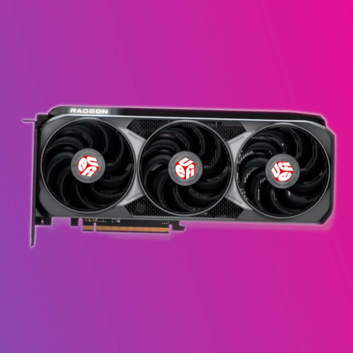 AMD Radeon RX 9070 XT graphics card.