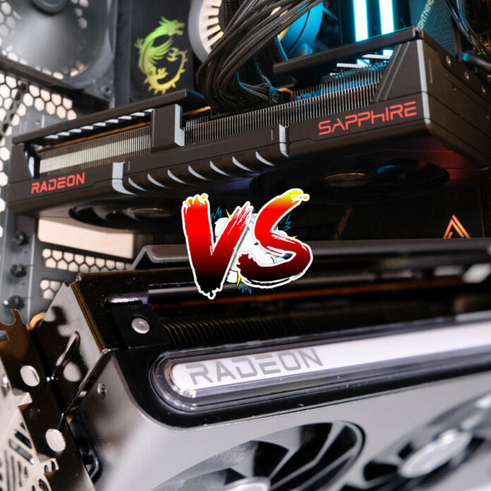 AMD Radeon RX 9070 vs. AMD Radeon RX 7800 XT.