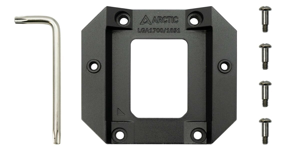 Arctic Intel LGA1700 and LGA1851 Offset Contact Frame kit.