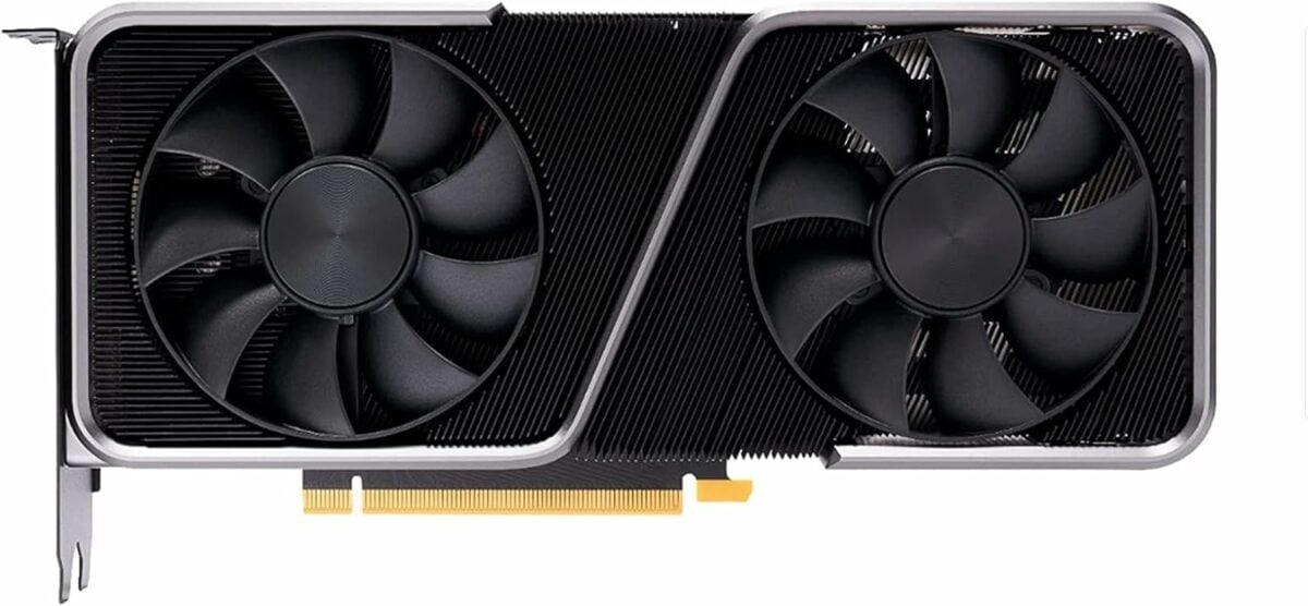 A picture of an RTX 3070 FE card.