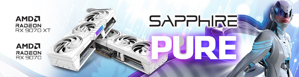 Sapphire Pure AMD Radeon RX 9000 Series